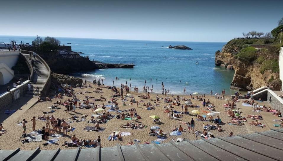 L'Etape, 2Ch, 250M Gde Plage, Tt A Pieds, Parking Couvert Appartement Biarritz Buitenkant foto